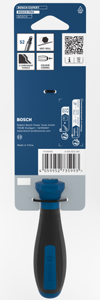 Obeng Bosch PRO SQ1 x 100 mm dengan gagang anti-guling.